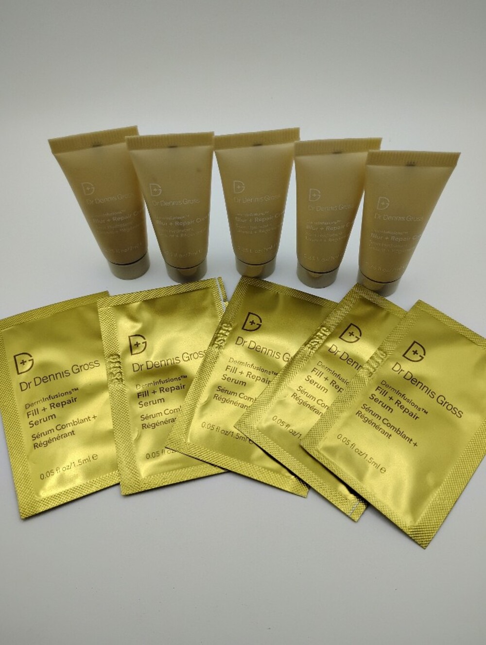 Dr. Dennis Gross Fill + Repair Serum & Blur + Repair Cream 5 Of Each